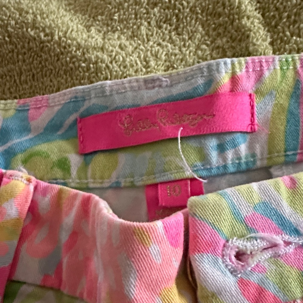 Lilly Pulitzer Pastel Patterned Shorts